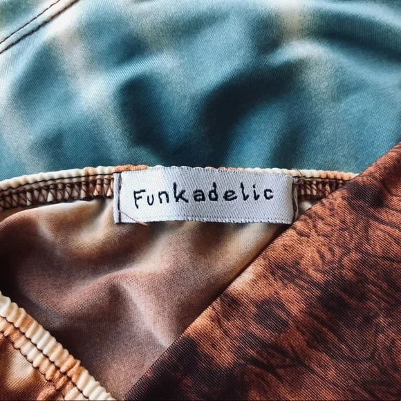 Vintage❣️Funkadelic 🎭 Cowl Neck Halter - Picture 5 of 5